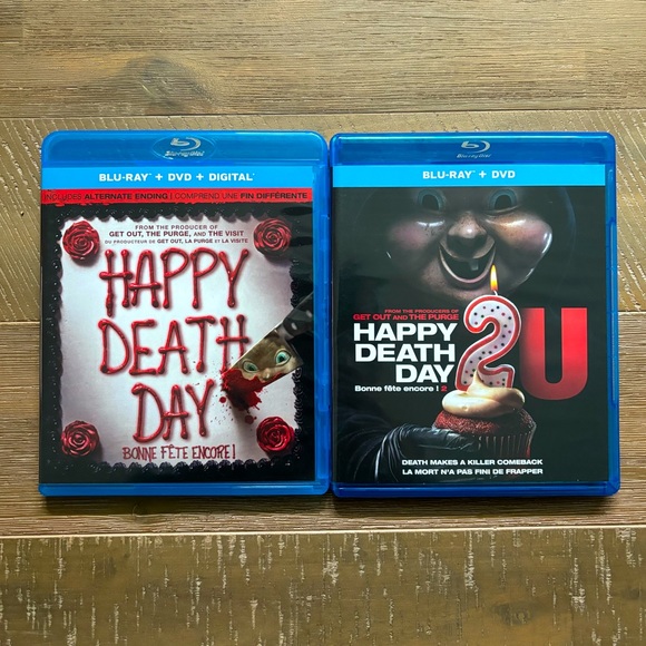 Happy Death Day 1 & 2 Blu-Ray Movie Bundle - Picture 1 of 2
